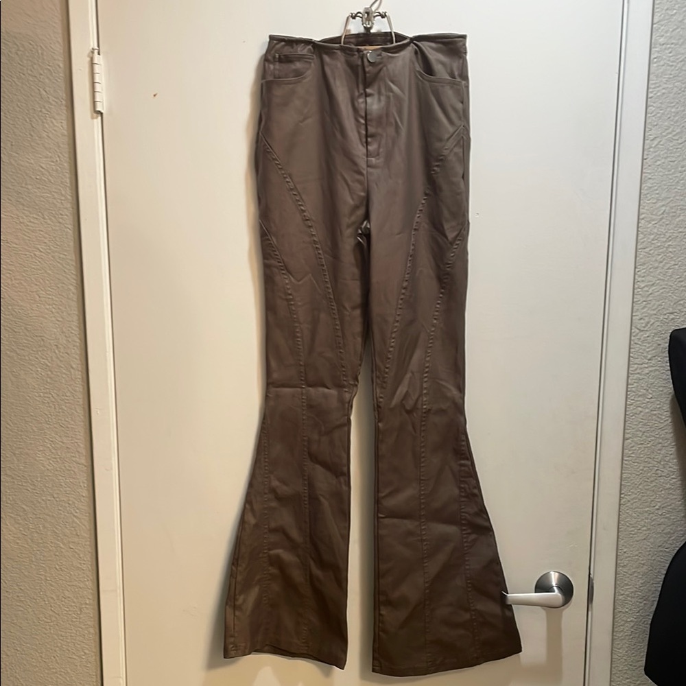 3/$25 Fashion Nova Brown Boot Cut Flare Pants